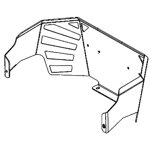 576878604 Guard.Rear.Dx1.Snapper.Redx672 Husqvarna Genuine OEM Part