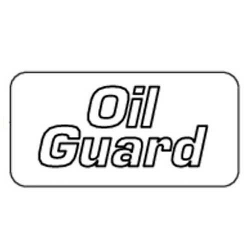 581095402 Decal Oilguard Husqvarna Genuine OEM Part - SUPERSEDED FROM 501318901