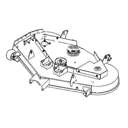 581505405 Deck.Svc.61.W/Dcls.Redmax.672 Husqvarna Genuine OEM Part