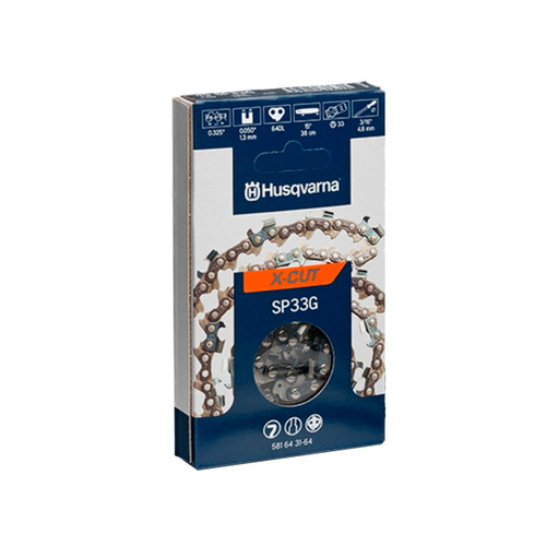581643656 13 Chain Sp33g 325 050 56dl Husqvarna Genuine OEM Part - SUPERSEDED FROM 501840656, 608100143