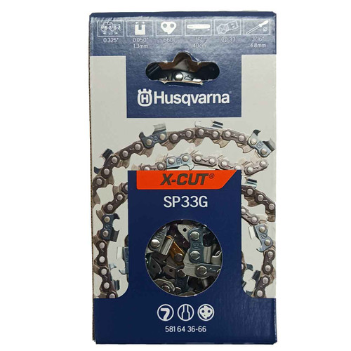 581643666 16 Chain Sp33g 325 050 66dl Husqvarna Genuine OEM Part - SUPERSEDED FROM 501840666, 608100145