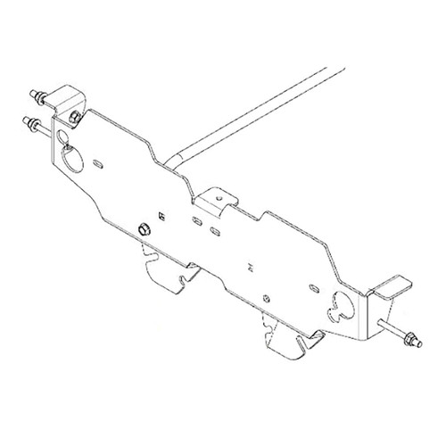 582461206 Bracket Anchor Cable Orange X6 Husqvarna Genuine OEM Part - SUPERSEDED FROM 582461203