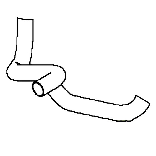 582722801 Manifold B&S Twin Husqvarna Genuine OEM Part