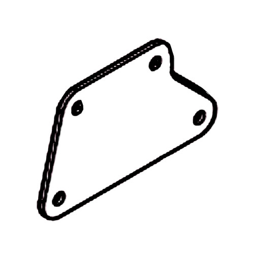 582763903 Plate Height Gauge Mounting Re Husqvarna Genuine OEM Part