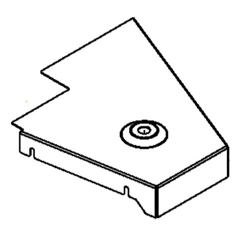 587480902 Belt Shield Rh Yellow Husqvarna Genuine OEM Part