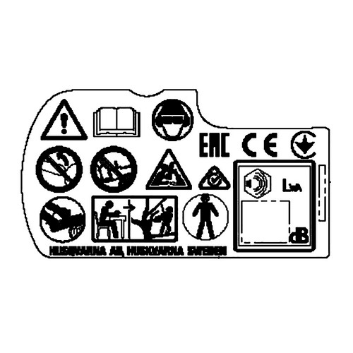 587881301 Decal Ce Husqvarna Genuine OEM Part