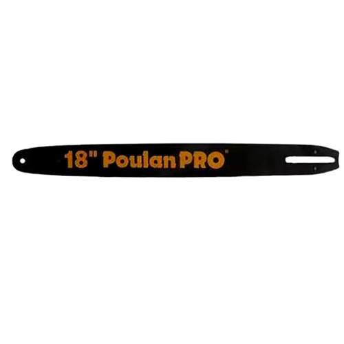 589198303 Bar Assembly Poulan Pro 18 Husqvarna Genuine OEM Part - SUPERSEDED FROM 952044689