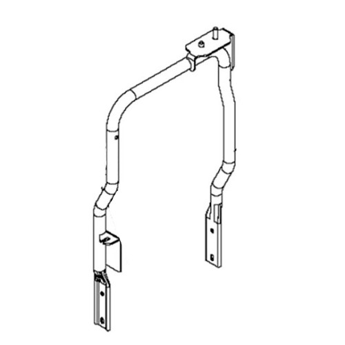 589264502 Support Weldment Chute Painte Husqvarna Genuine OEM Part