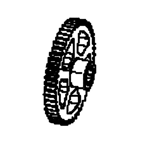 589331801 Gear Track Husqvarna Genuine OEM Part