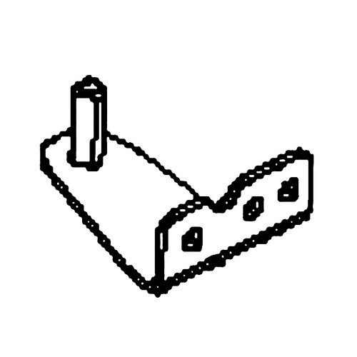 590630102 Bracket.Asm.Control.Ped Husqvarna Genuine OEM Part - SUPERSEDED FROM 584996701, 590630101