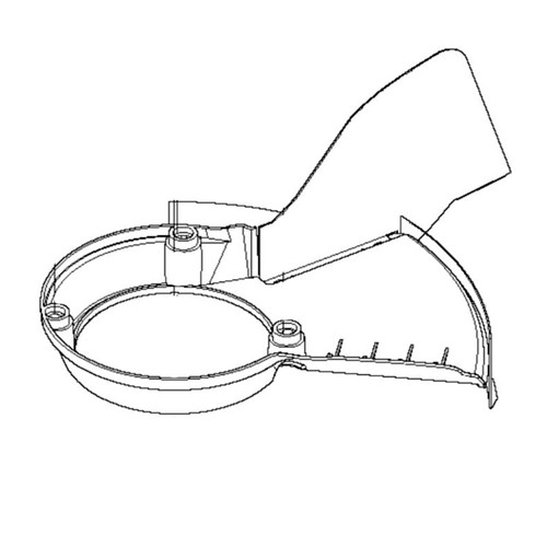 591438701 Belt Cover 20 Inch Mower Husqvarna Genuine OEM Part