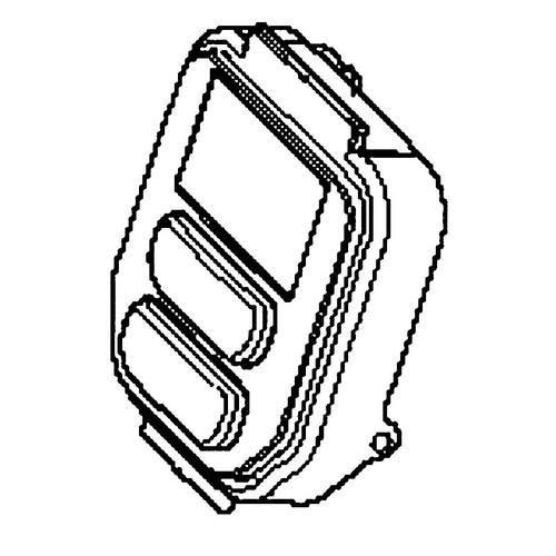 593915001 Control Panel Medium 2Btn Nobt Husqvarna Genuine OEM Part - SUPERSEDED FROM 592647801, 592647802