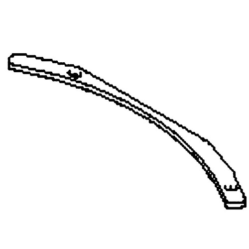 594025102 Plate 108Cm Fr Rh Reinforcemen Husqvarna Genuine OEM Part