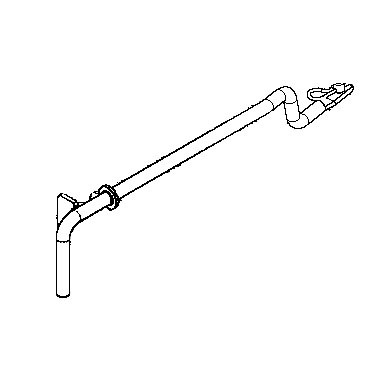 596500701 Linkage Left Bypass Husqvarna Genuine OEM Part - SUPERSEDED FROM 539131616
