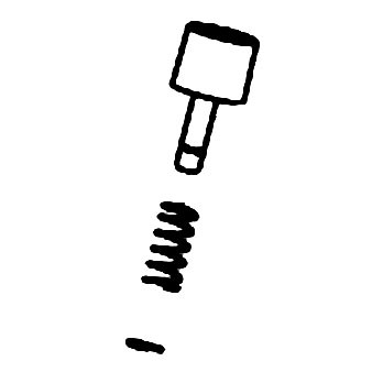 596591401 Locking Button Assy Husqvarna Genuine OEM Part