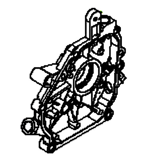 596826801 Cover Crankcase.Assy Husqvarna Genuine OEM Part