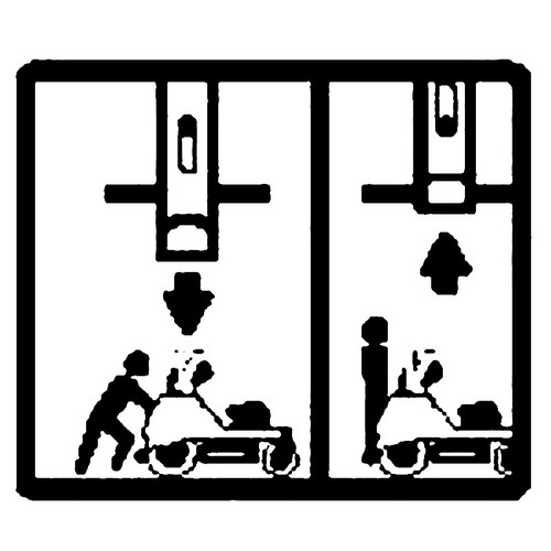 599215901 Decal.Ztr.Stand.Bypass.Redmax Husqvarna Genuine OEM Part
