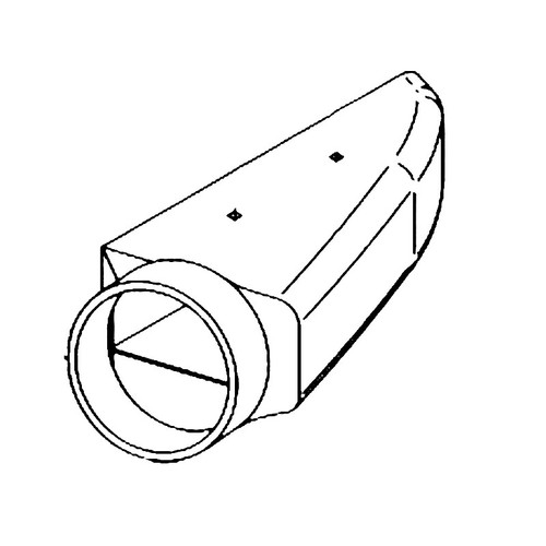 599348770 Adapter 8 Aluminum Boot Husqvarna Genuine OEM Part