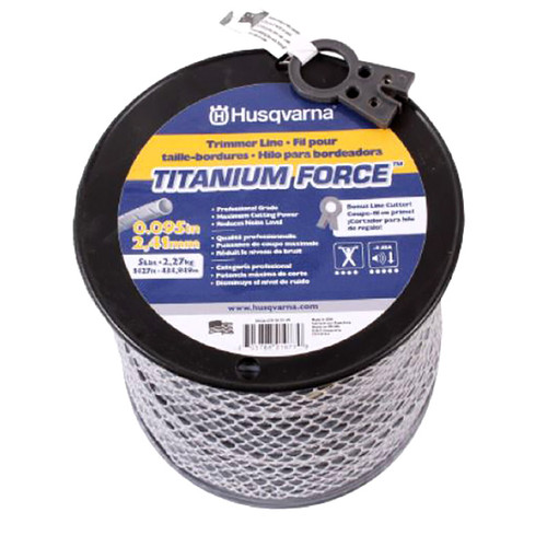 639005109 Hus .095X1427 Titanium Line Husqvarna Genuine OEM Part - SUPERSEDED FROM 639005009