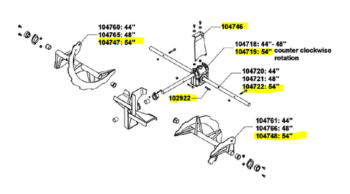 104977 } UPGRADE KIT FOR WORM GEAR - NO LONGER AVAILABLE