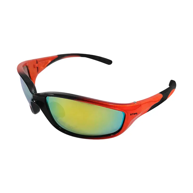 7010 884 0350 – STIHL HellRaiser "Hellfire" Safety Glasses – Gold Lens