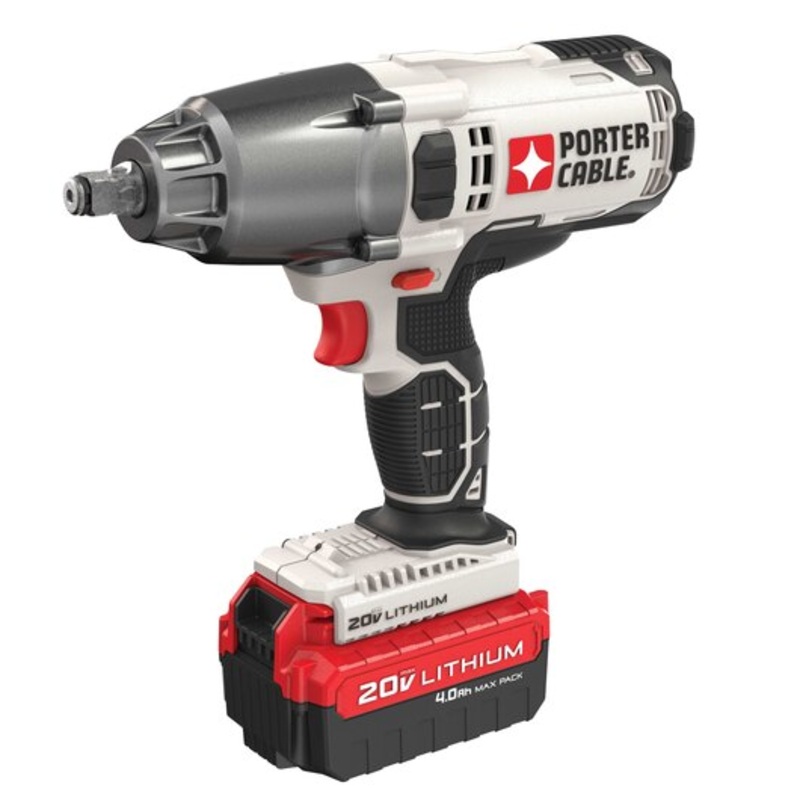 Impact Wrench 1/2 20V/W 1 Battery 4.0AH Porter Cable