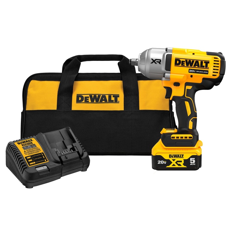 Impact Wrench 1/2 Hog Ring 1400 FT. LBS 20V W/1 Battery Dewalt