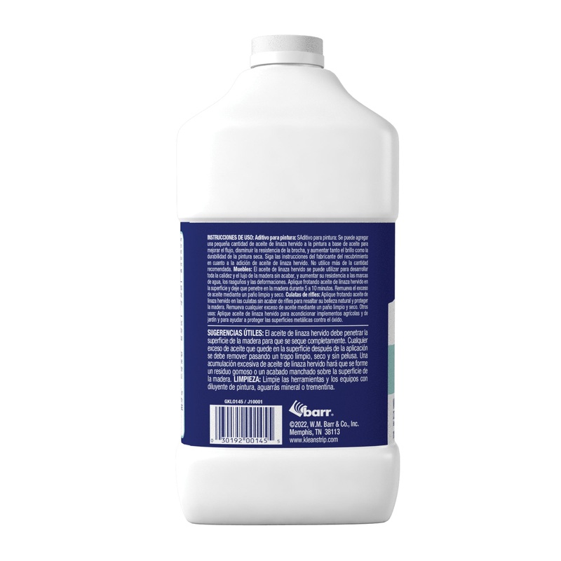 Klean-Strip QKLO146 Boiled Linseed Oil, Liquid, Amber/Clear, 1 qt