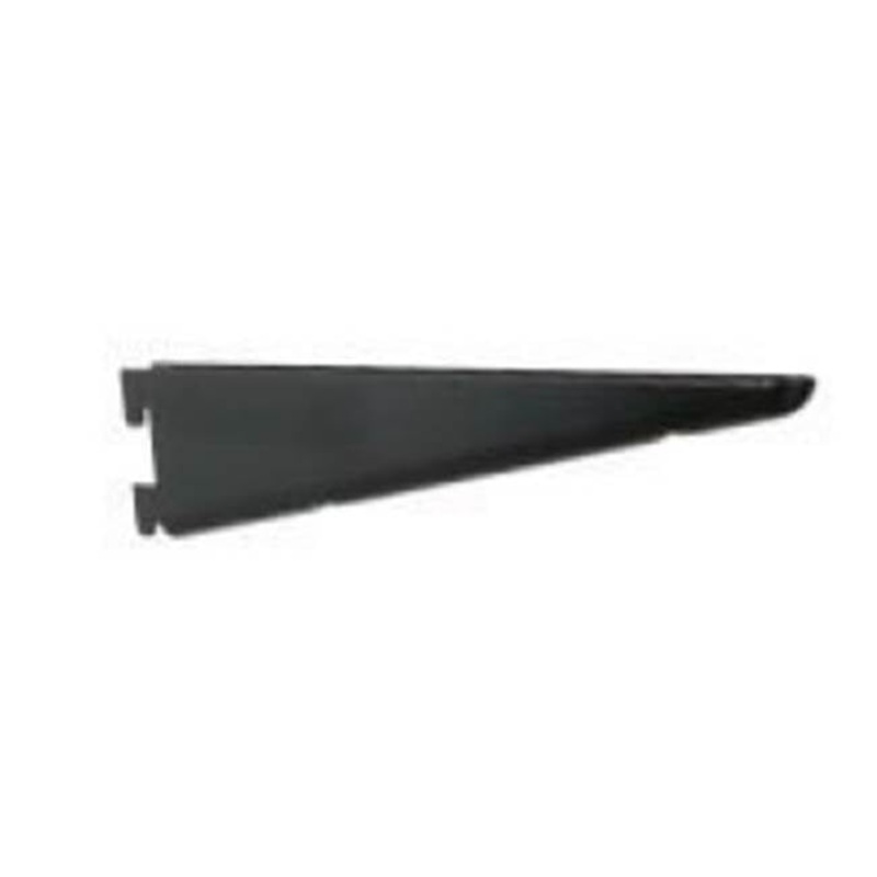 KV 182 Series 182 BLK 24 Bracket, 24.51 in L, 3.2 in W, Steel, Black, Wall Mounting, 450 lb Weight