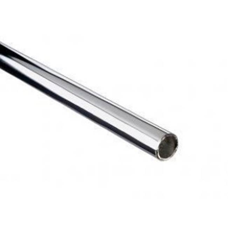 KV 770 Series 770 1 120 Round Closet Rod, 1-1/16 in ID x 27/32 in OD Dia, 120 in L, Steel, Chrome