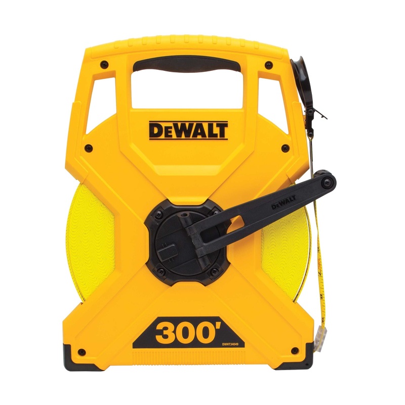 Long Tape Measure Fiberglass 300′ FT. Dewalt