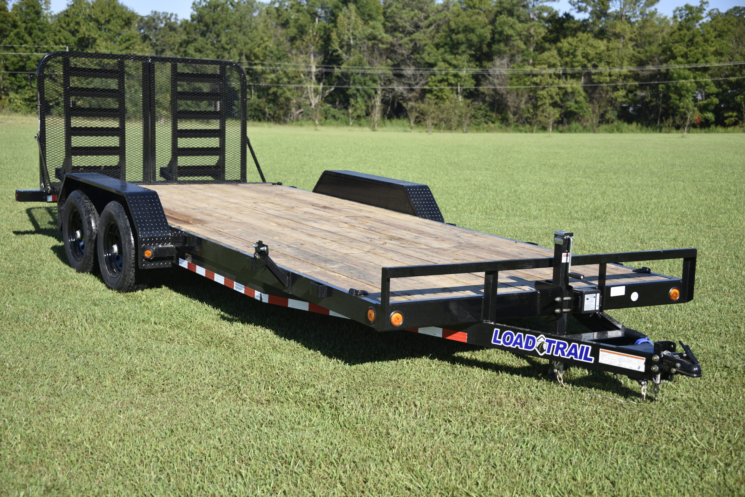 LT612 Load Trail 7X20 Car Hauler 10K W/ Split Ramps