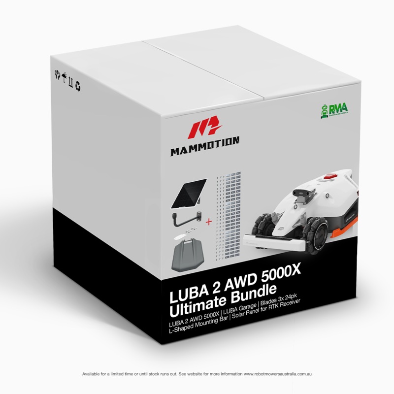 Mammotion LUBA 2 AWD 5000X Ultimate Bundle