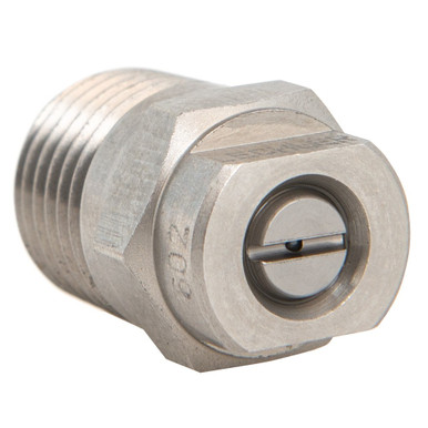 Replacement Pressure Washer Spray Nozzle, 25 Degree, 1/4" MNPT, 5000 psi, 5.0 GPM