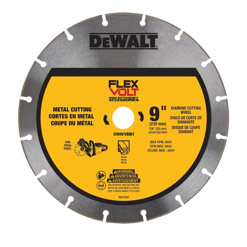 Metal Cutting Diamond 9 Wheel Dewalt