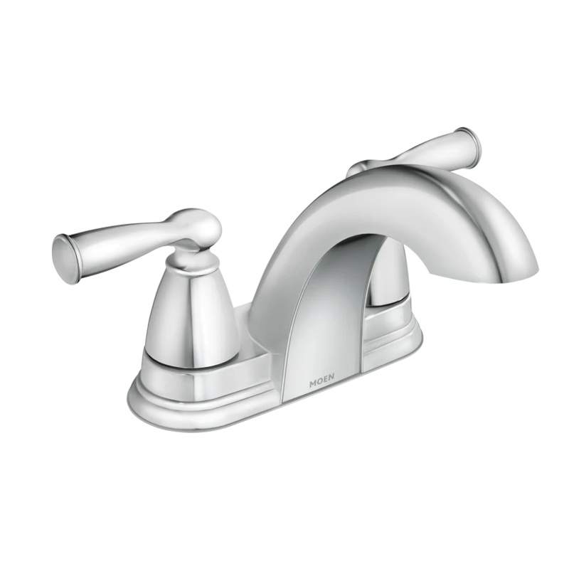 Moen Banbury Two-Handle Low Arc Bathroom Faucet