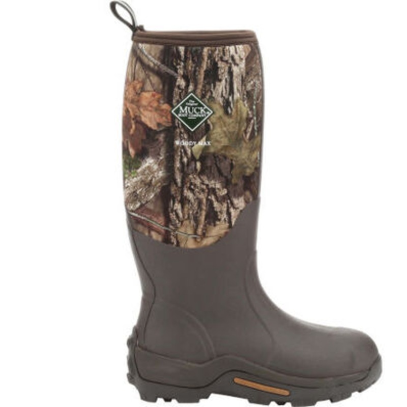 Muck Men’s Mossy Oak Break Up Country Woody Max Boot