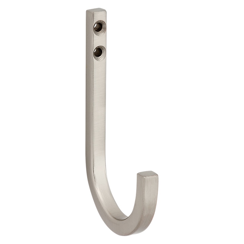 National Hardware Reed Multipurpose Hook 4, Satin Nickel