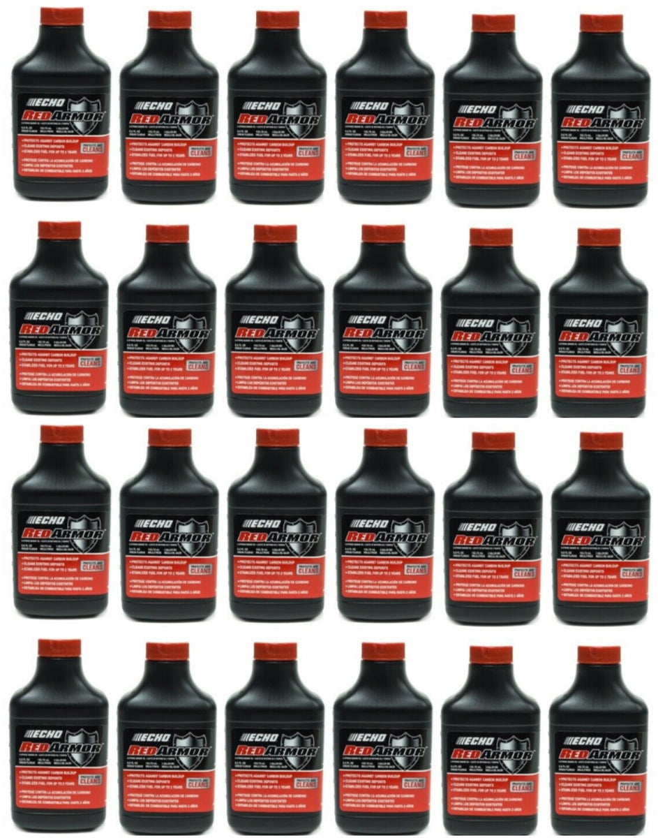 (24 Pack) 5.2 oz: 2 Gallon Mix ECHO Red Armor 2-Cycle Oil 6550002