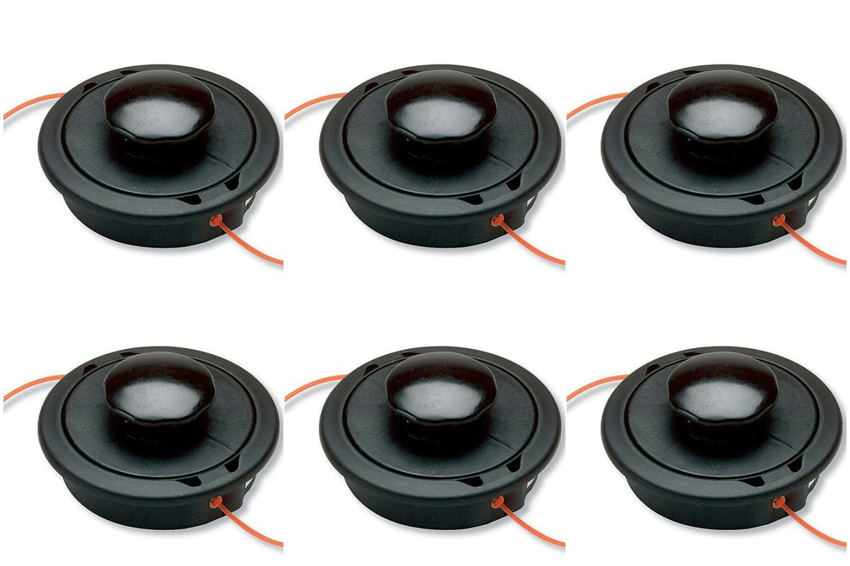 (6 Pack) Echo 'ECHOmatic Pro' String-Trimmer Head Fits ALL SRM Models 21560031