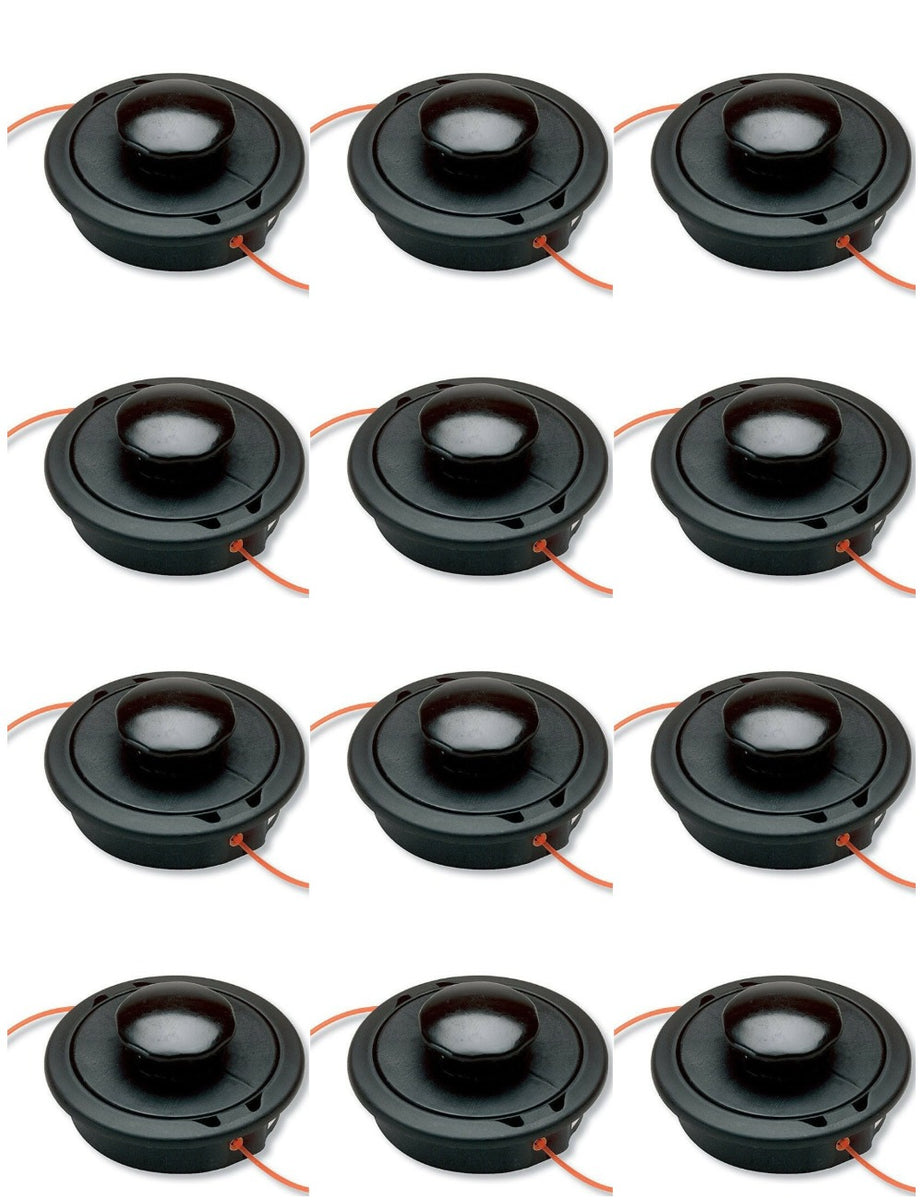 (12 Pack) Echo 'ECHOmatic Pro' String-Trimmer Head Fits ALL SRM Models 21560031