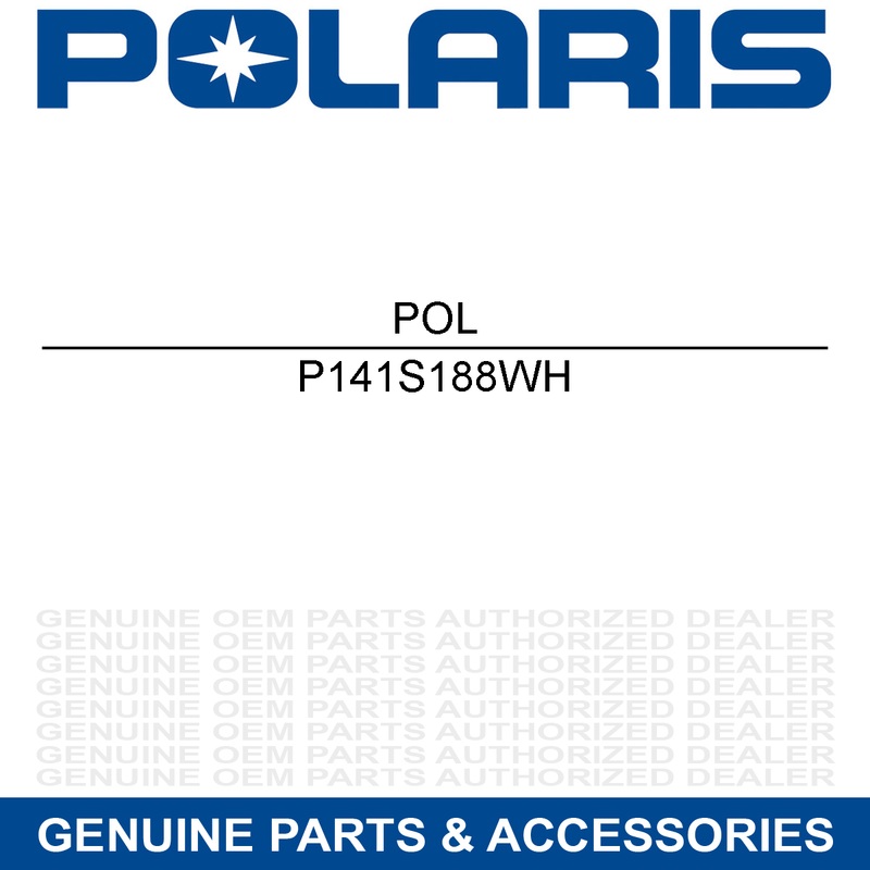 Polaris P141S188WH Le Seat White RZR Sport Trail EPS Ultimate S 1000 900