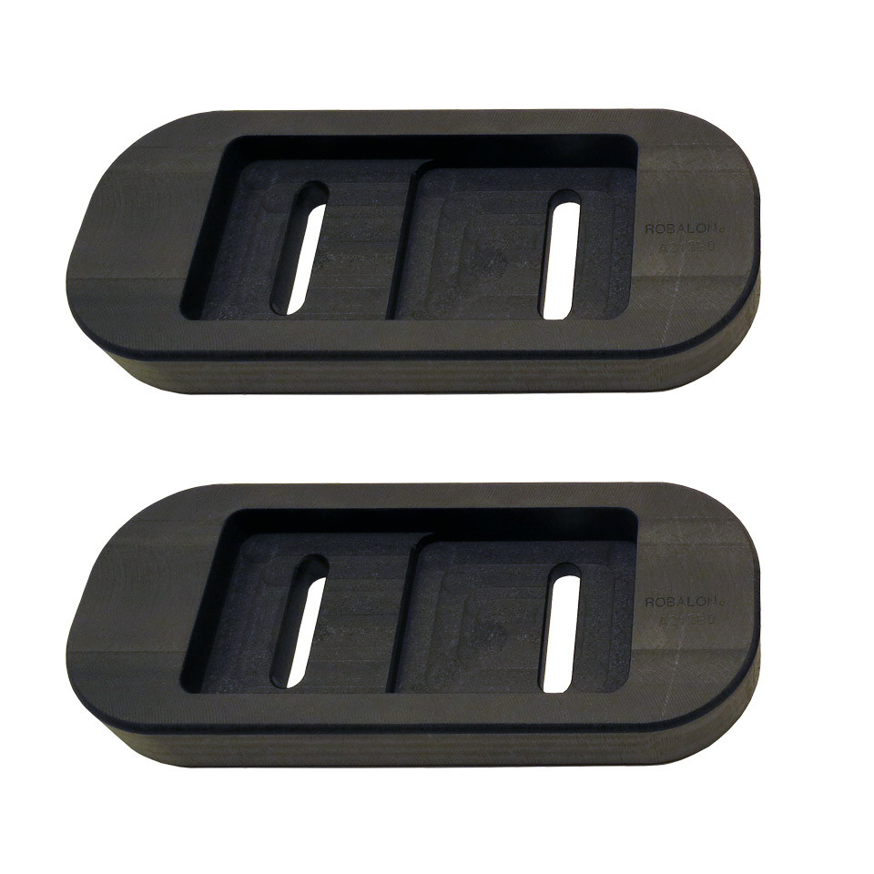 Robalon A212BD Skid Shoes for Grasshopper Snowthrowers (Pair)