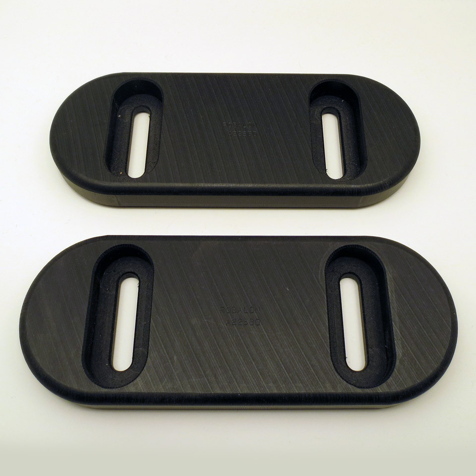 Robalon A225BD Skid Shoes for Ariens Snowblowers (Pair)