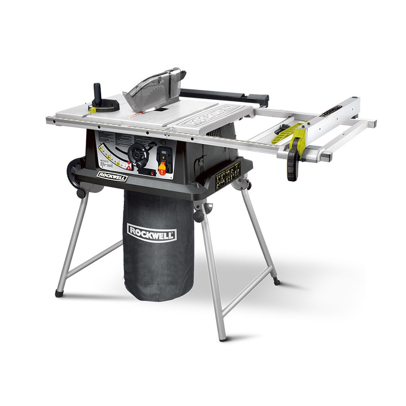 Rockwell Tools 15.0 Amp Jobsite Table Saw with Laser