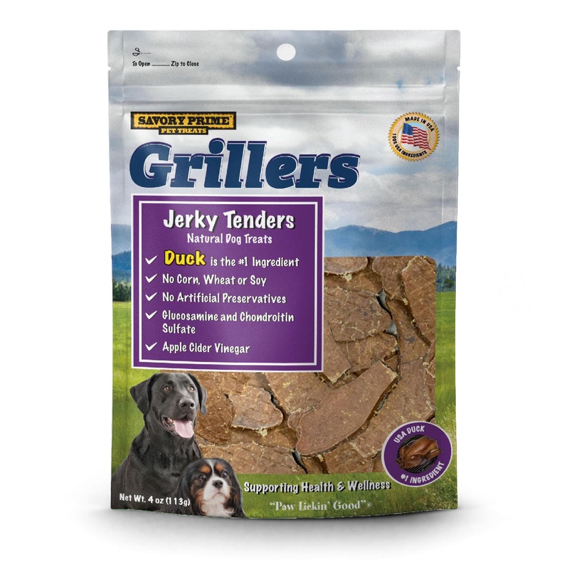 Savory Prime Grillers Duck Tenders Dog Treat
