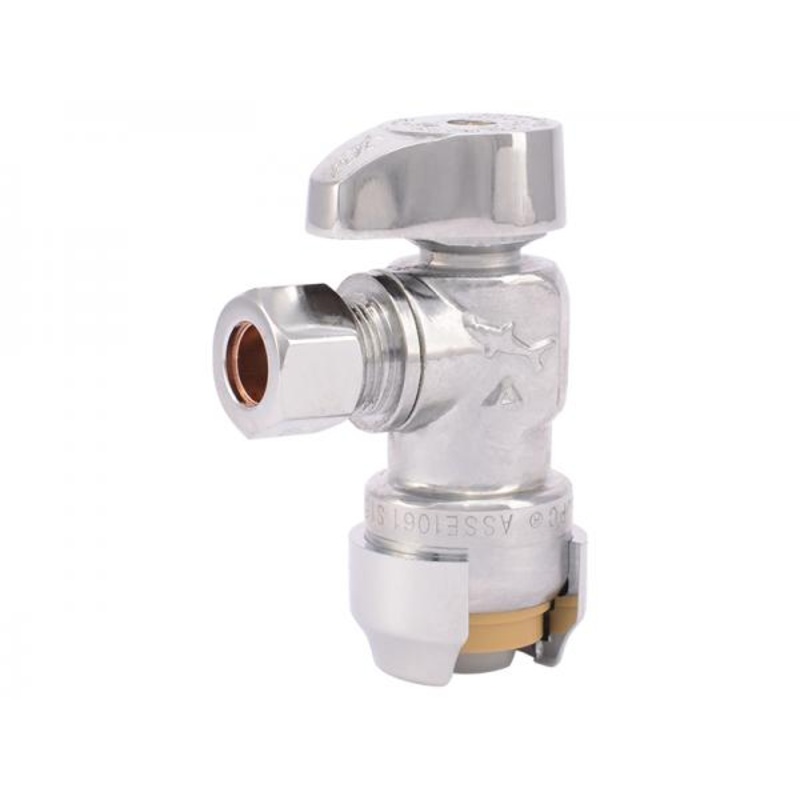 SharkBite Brass Push Angle Stop