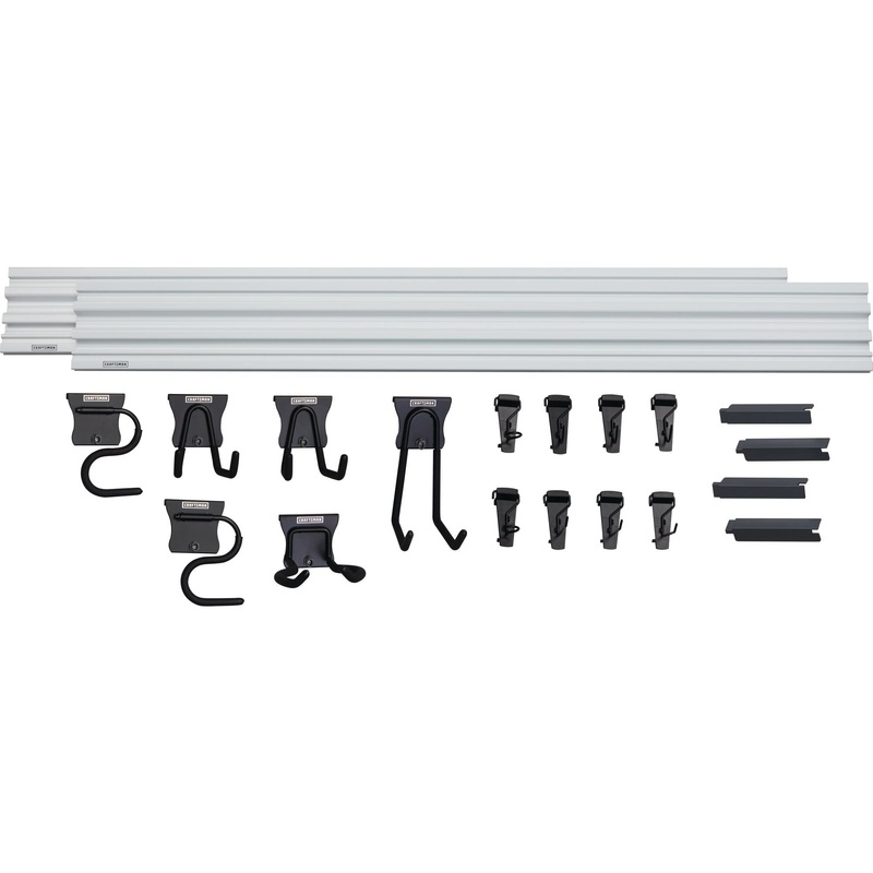 Storage Rail 20 PCS System VersaTrack Craftsman