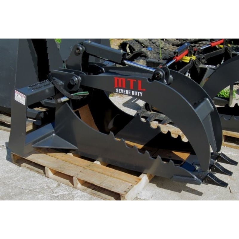 Stump Grapple Bucket