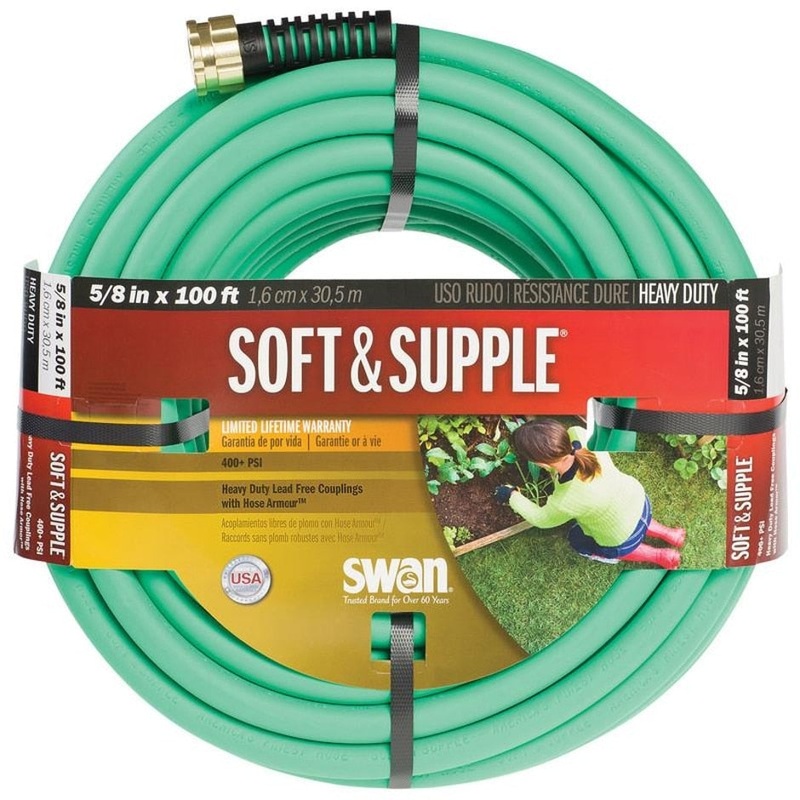 Swan Soft&SUPPLEHose-5/8 IN X 100 FT & 5/8 IN X 50 FT